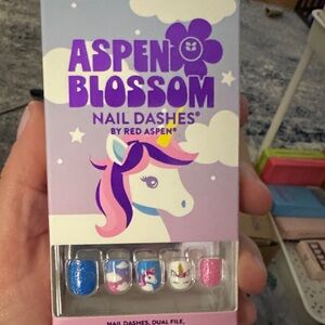 Red Aspen Blossom Nail Dashes for Kids - PETITE - Stay Magical, Scarlie Rae